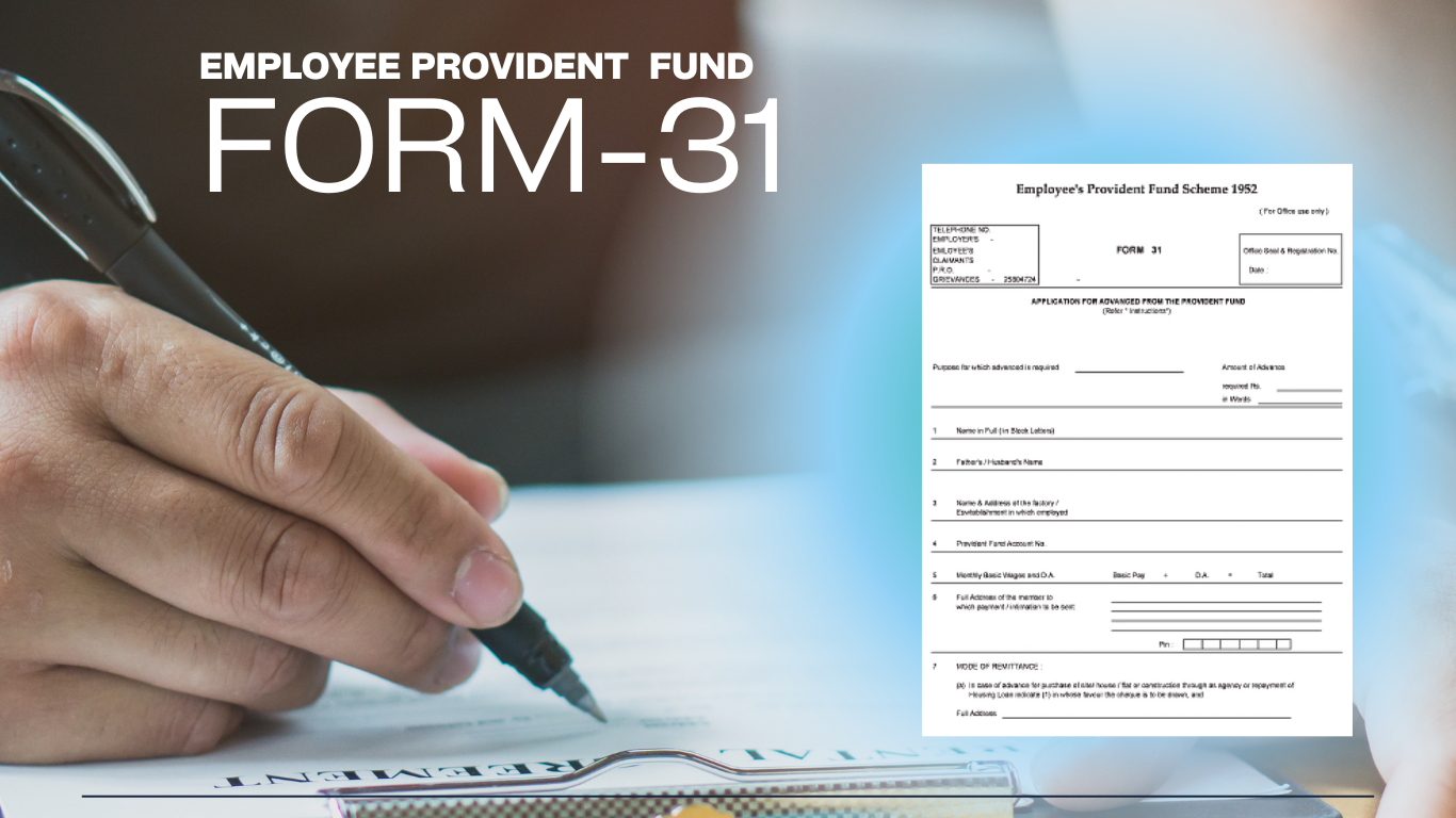 Employee Provident Fund-Form-31